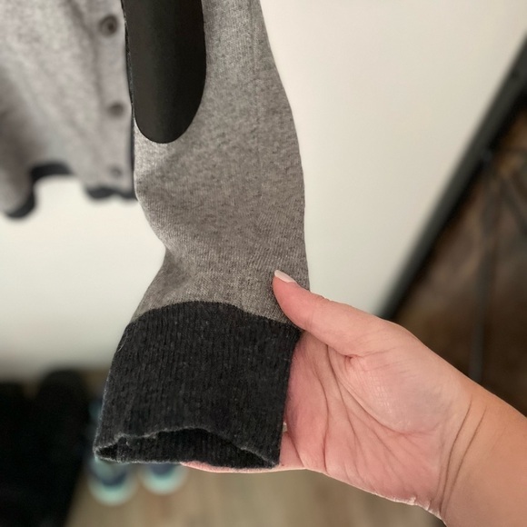 J. Crew Wool Blend Colorblock Sweater Size Medium - Picture 5 of 9